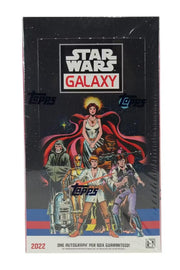 2022 Topps Star Wars Chrome Galaxy Hobby Box