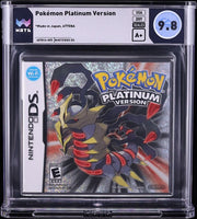 2009 POKEMON PLATINUM VERSION NINTENDO DS WATA 9.8 A+ SEALED