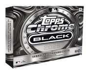 2025 Topps Chrome Black Baseball Hobby 12 Box Case