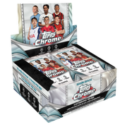 2024-25 Topps UEFA Club Competitions Chrome Soccer Jumbo 8 Box Case