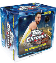 2024-25 Topps Chrome Basketball Sapphire Edition Hobby 10 Box Case